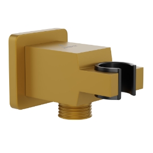 Picture of Square Wall Outlet - Gold Matt PVD