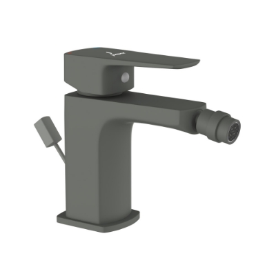 Picture of Single Lever Bidet Mixer with Popup Waste - Graphite