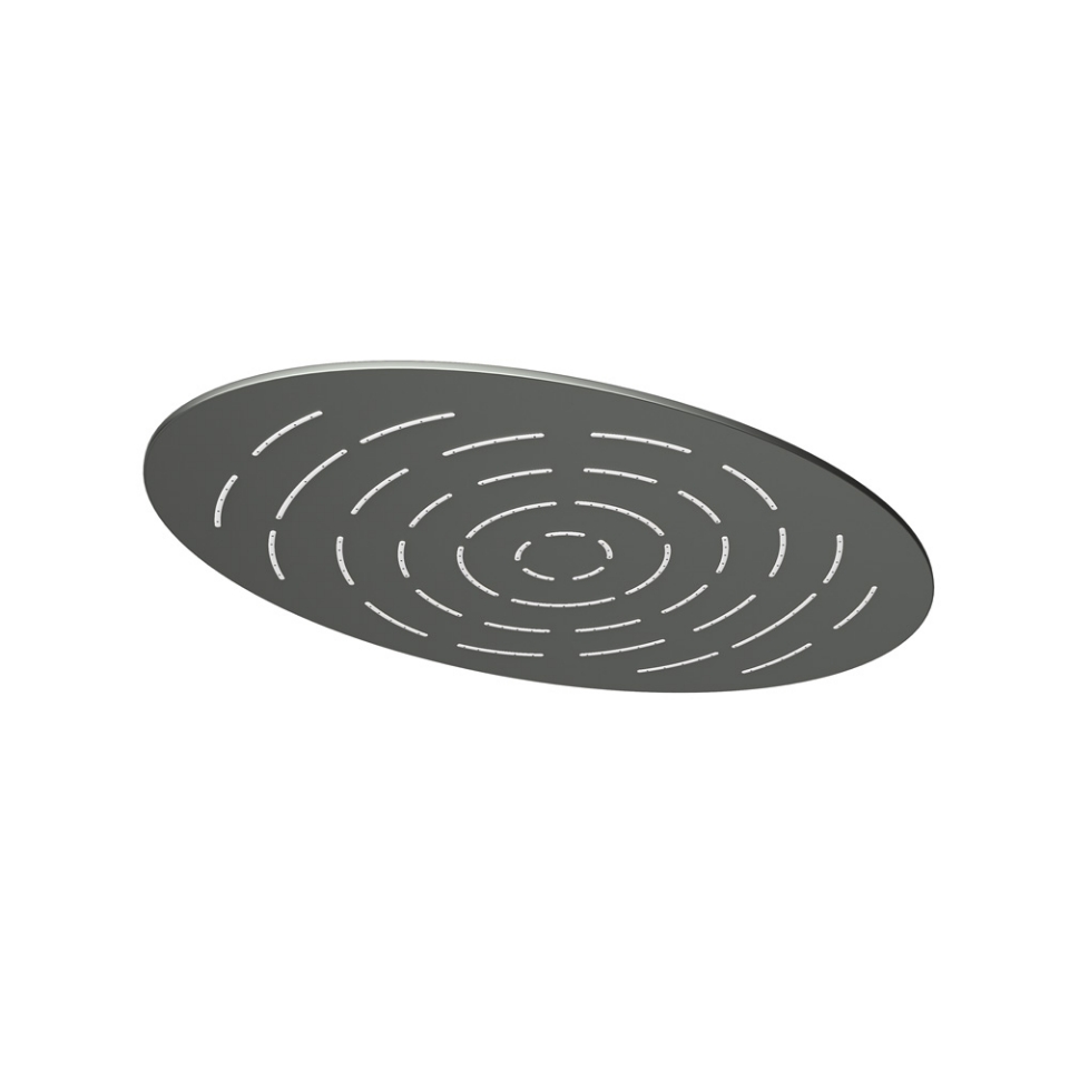 Picture of Oval Shape Maze Overhead Shower - Graphite