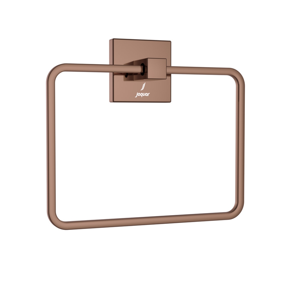 Picture of Towel Ring Square - Blush Gold Bright PVD