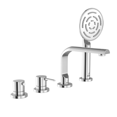 Picture of 4-Hole Thermostatic Bath & Shower Mixer - Chrome