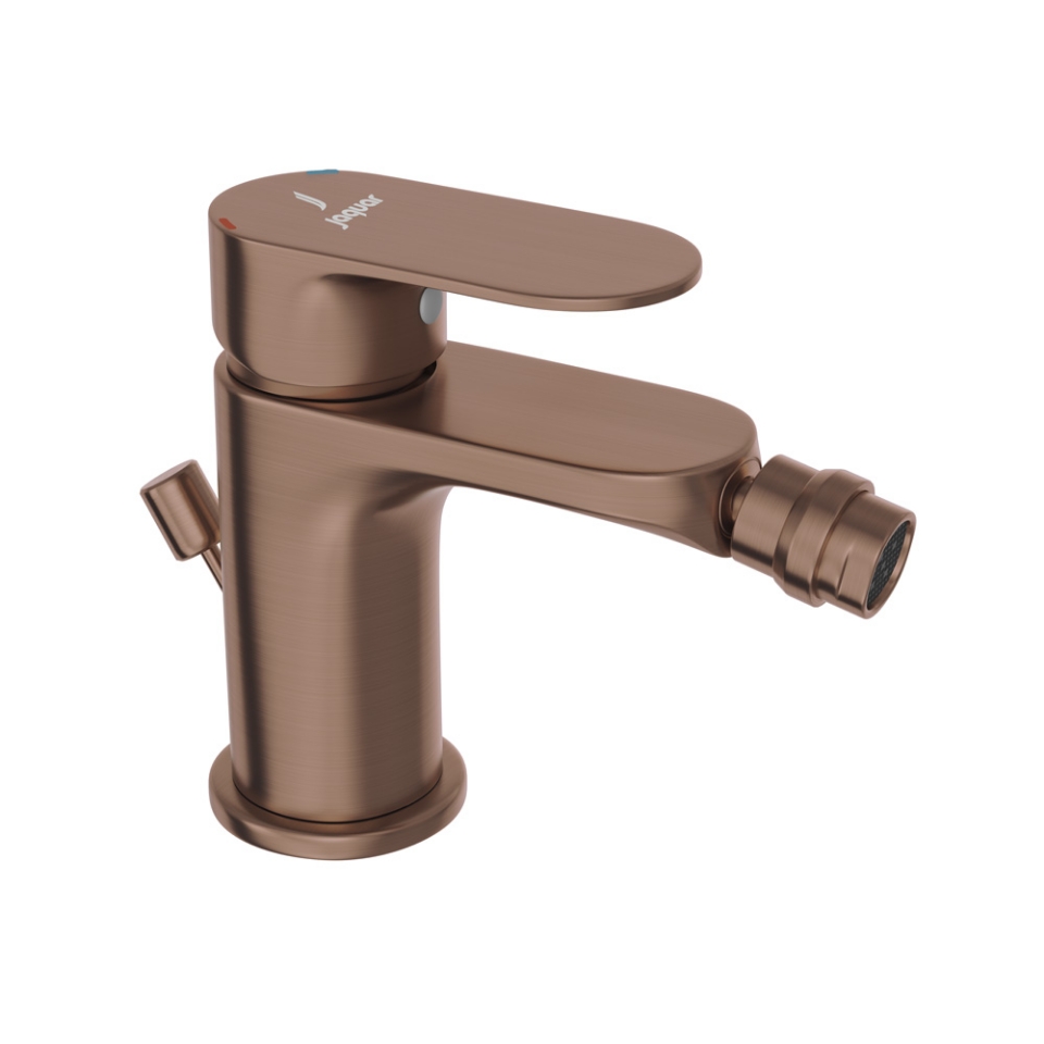 Picture of Single Lever Bidet Mixer with Popup Waste - Antique Copper