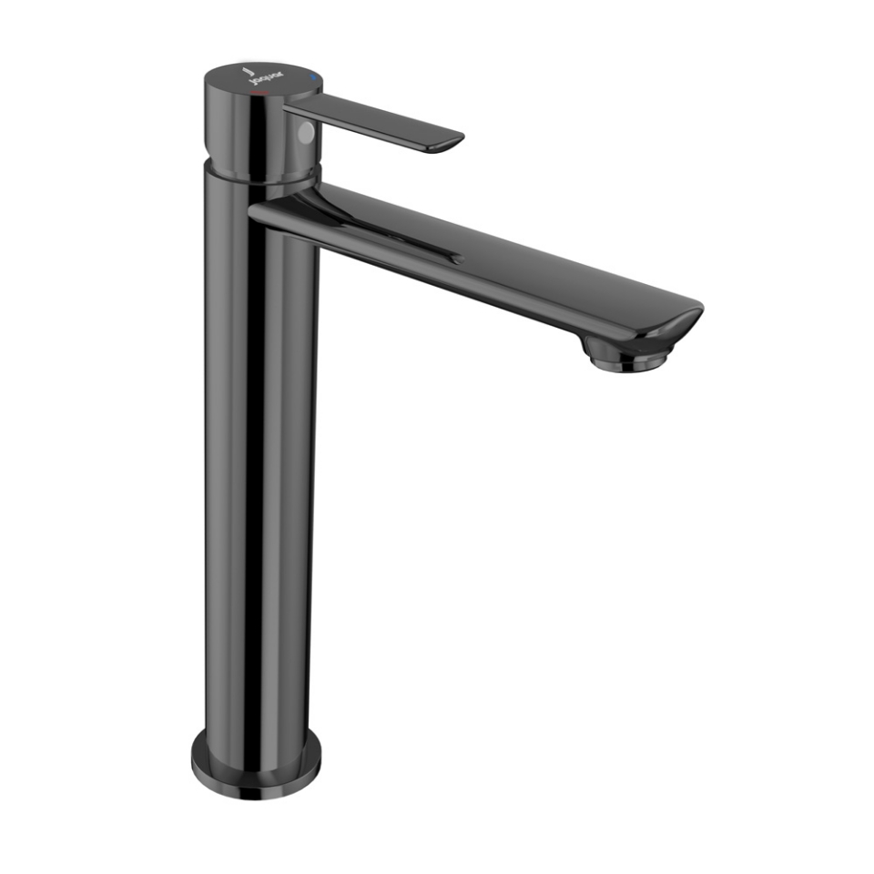 Picture of Single Lever High Neck Basin Mixer - Black Chrome