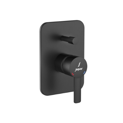 Picture of Exposed Part Kit of Single Lever In-wall Diverter  - Black Matt