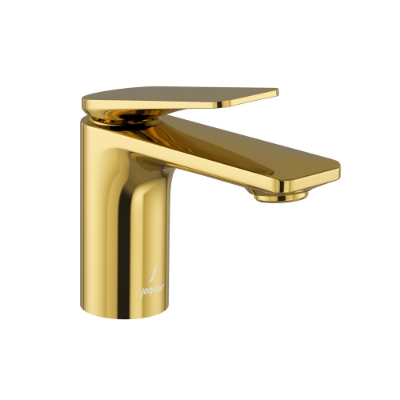 Picture of Single Lever Basin Mixer - Gold Bright PVD